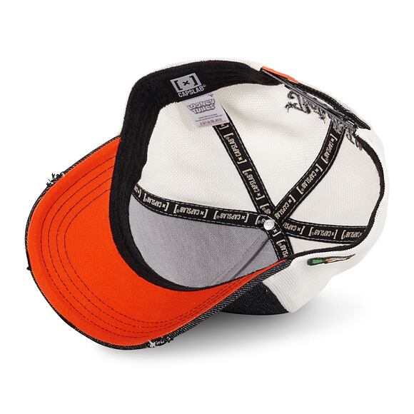 Kappe Capslab - Trucker Looney Tunes - Bugs Bunny Carrot - Denim Black