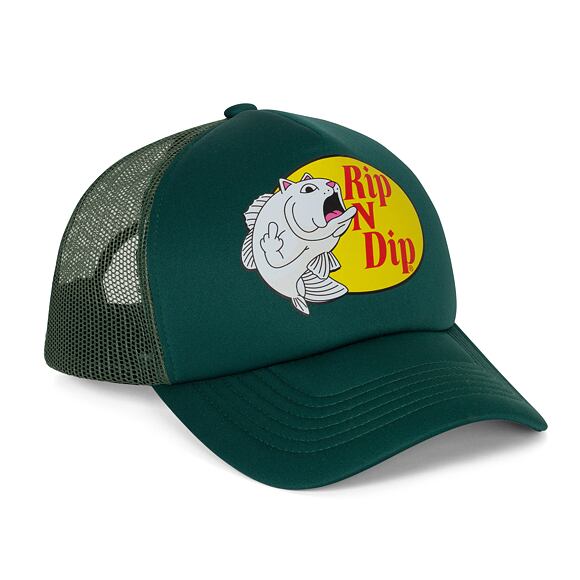 Kappe Rip N Dip - Catfish Trucker Hat Light - Olive