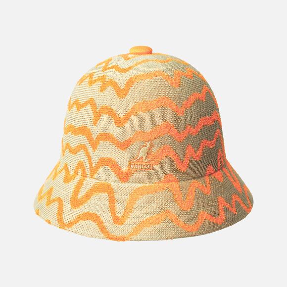 Hut Kangol - Meltdown Casual - Beige/Electric Kumquat