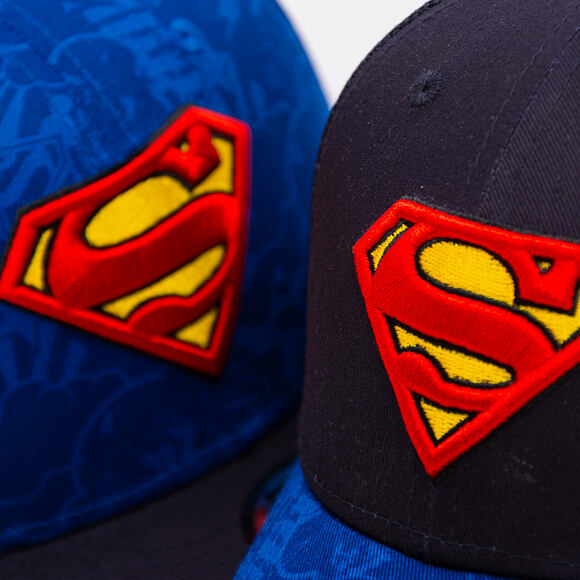 Kinder Kappe New Era - Seasonal Superman 9FIFTY - Azure