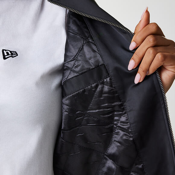 Damenjacke New Era - Satin Bomber - Black