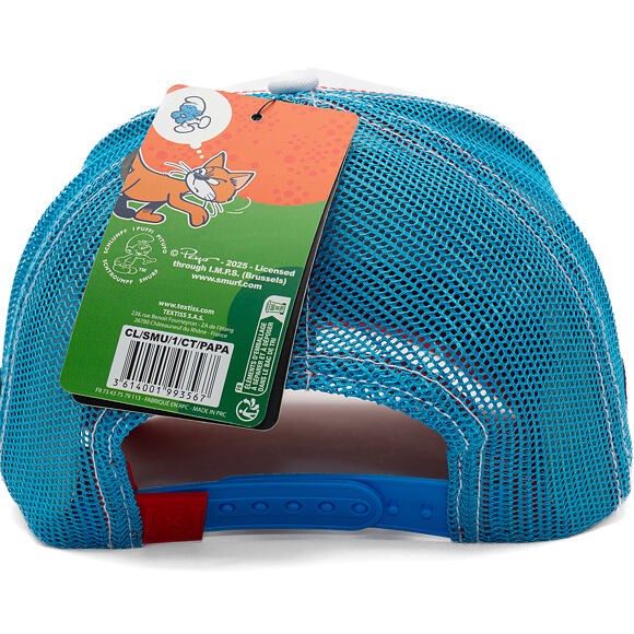 Kappe Capslab - Smurfs Trucker - Papa - Red / Blue