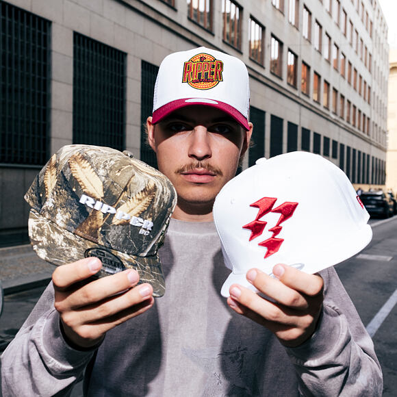 Basecap New Era - LIV Golf 9FORTY A-Frame - Rippers - White