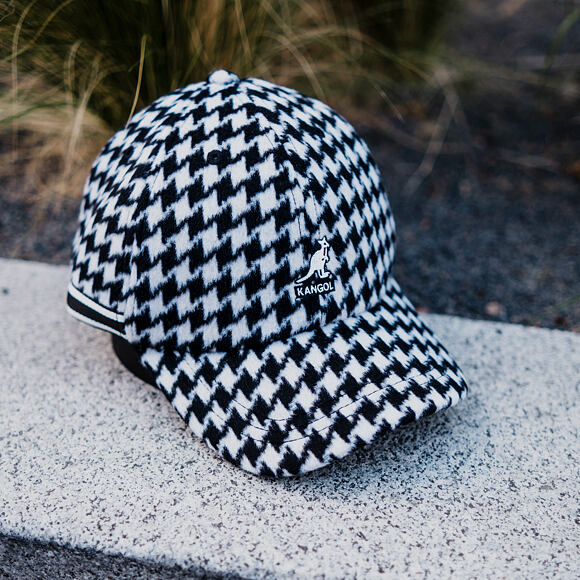 Kangol - Block Zig Baseball Cap - White