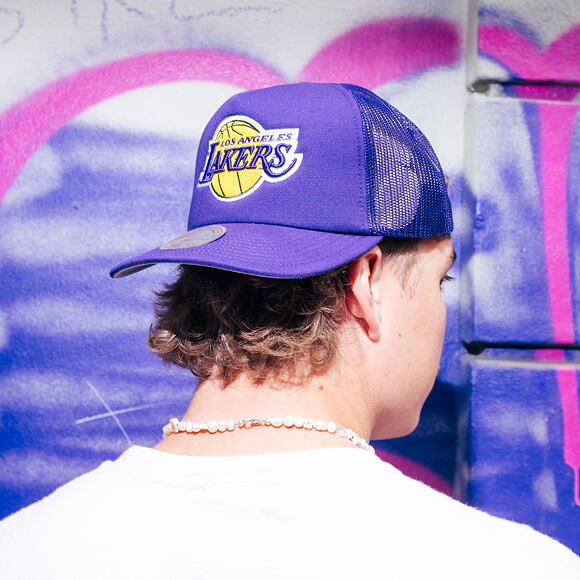 Kappe Mitchell & Ness - Evergreen Trucker - LA Lakers - Purple