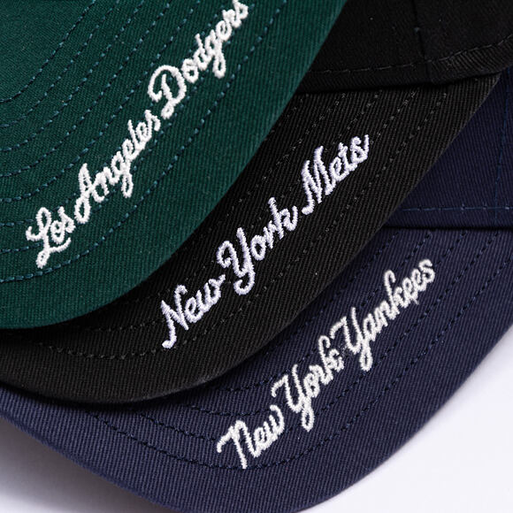 Kappe New Era - MLB Visor Script 9FORTY - LA Dodgers - Dark Green