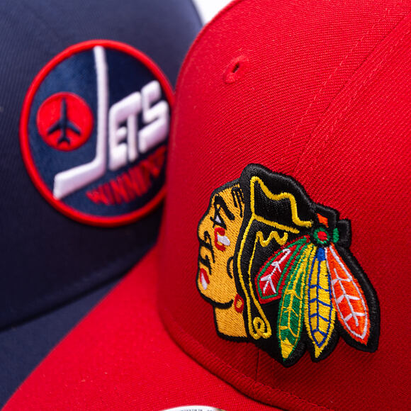Kappe New Era - NHL 9SEVENTY Stretch-Snap - Chicago Blackhawks - Team Color