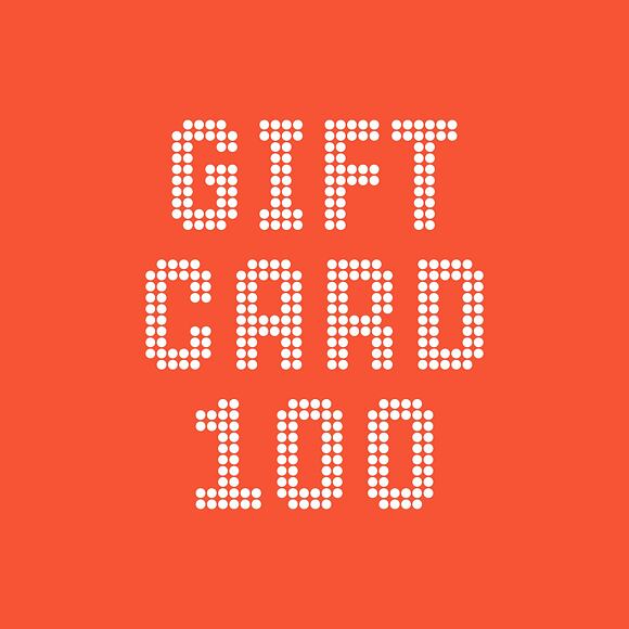 Geschenkgutschein 100 EUR