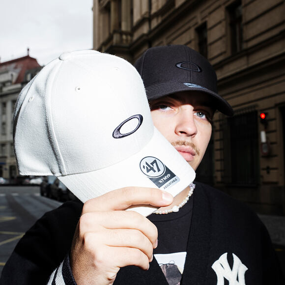 Oakley Kappe - 47 Oakley Mvp Cap - Mist/Graphite