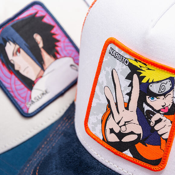 Kappe Capslab Trucker Capslab X Naruto Uzumaki Navy/White/Orange