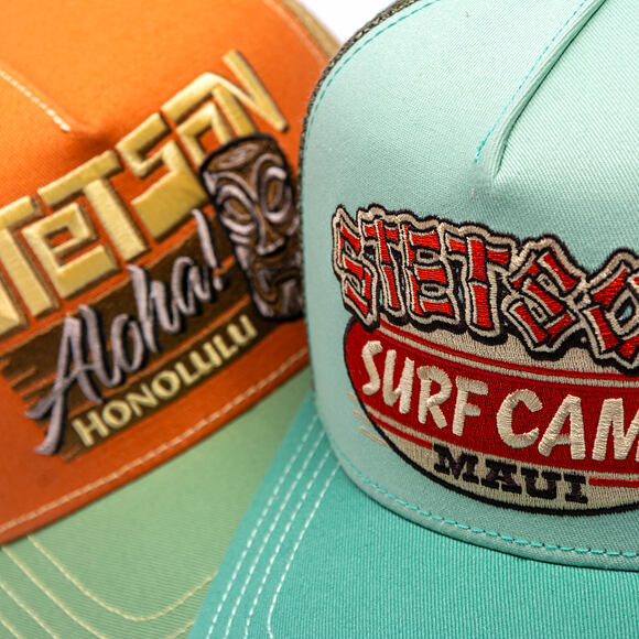 Kappe Stetson - Trucker Cap - - Surf Camp - 44