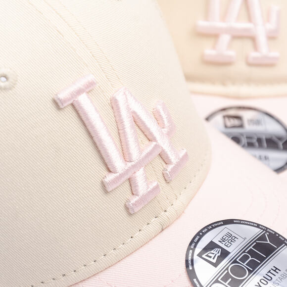 Kinder Kappe New Era - MLB Essential 9FORTY - LA Dodgers - Cream
