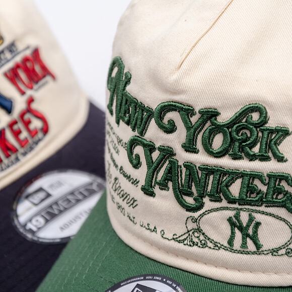 Kappe New Era - MLB Washed Graphic 19TWENTY - NY Yankees - Cream