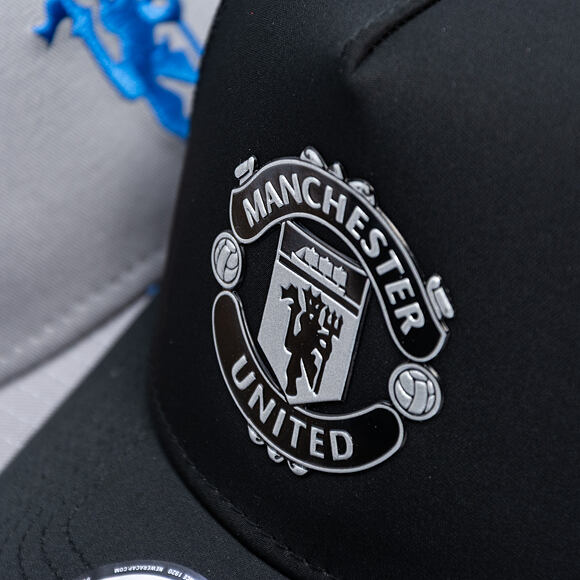 Kappe New Era -  Reflective 9FORTY Trucker - Manchester United FC - Black