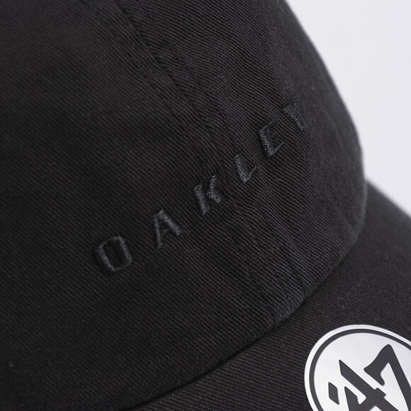 Kappe Oakley - '47 Soho Gen Dad Cap - Pitch Black
