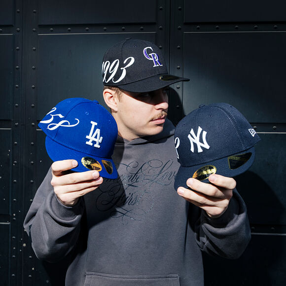 Kappe New Era - MLB Established 59FIFTY Low Profile - NY Yankees - Navy