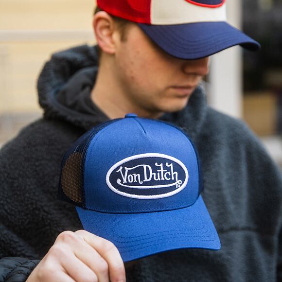 Kappe Von Dutch - Trucker - Classic Logo - Navy Blue