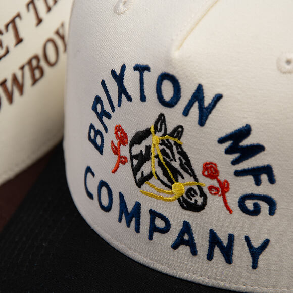 Kappe Brixton - Trophy Horse MP Snapback - Black/Off White