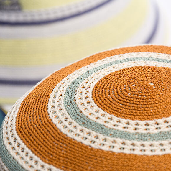 Hut Kangol - Tropic Resort Stripe Lahinch - Rustic Caramel Multi