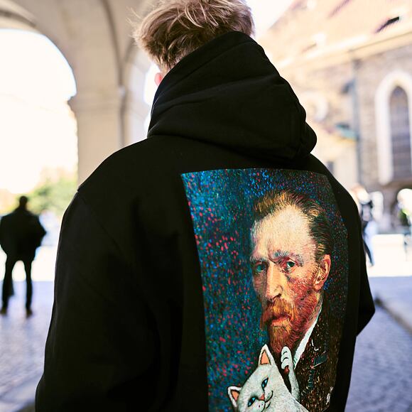 Pullover Van Nermal Hoodie (Black)