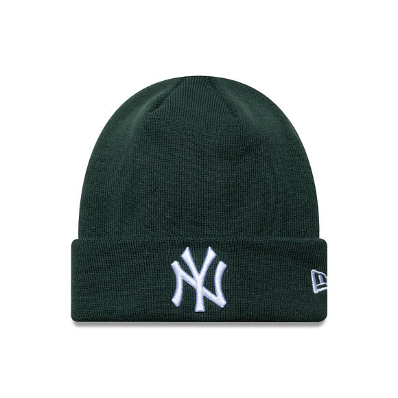 Mütze New Era - MLB Essential Beanie Medium Knit - NY Yankees - Green / White