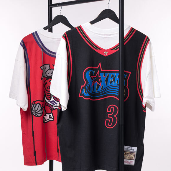 T-Shirt Mitchell & Ness - Best In Class - 1997 - NBA - Philadelphia 76Ers - Allen Iverson - Black