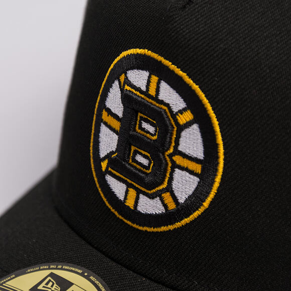 Kappe New Era - NHL "Anniversary Patch" 59FORTY A-Frame - Boston Bruins - Team Color
