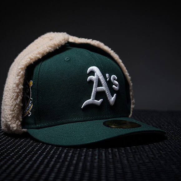 Kappe New Era - MLB World Series Dog-Ear 59FIFTY - Oakland Athletics - Green