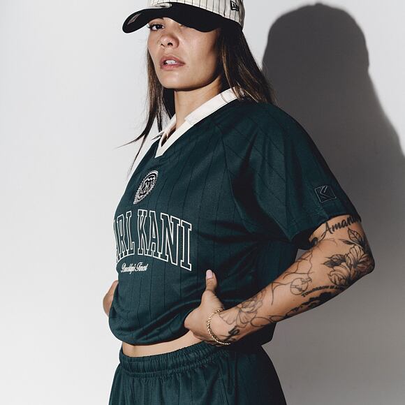 Kappe New Era - MLB Pinstripe 9TWENTY - Oakland Athletics - Dark Green