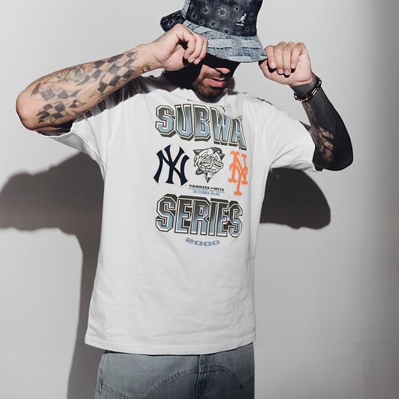 T-Shirt New Era - MLB Subway Series Oversized Tee - MLB - White