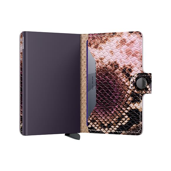 Geldbörse Secrid - Miniwallet Serpent - Purple