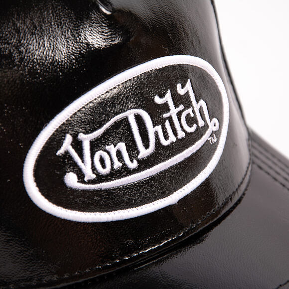 Damen Kappe Von Dutch - Baseball - Vinyl Patch - Black
