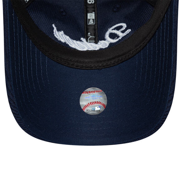 Damen Kappe New Era - MLB Cord Script 9TWENTY - LA Dodgers - Navy / White