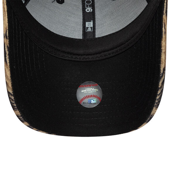Damen Kappe New Era - MLB Ocelot Print 9FORTY - NY Yankees - Black / Brown