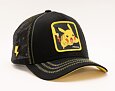 Kappe Capslab - Pokémon Trucker - Pikachu Thunderbolt - Black / Yellow