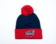 Mütze Mitchell & Ness TWO TONE POM BEANIE HWC Houston Rockets Blue