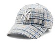 Damen Kappe New Era - MLB Tweed 9FORTY - NY Yankees - Majestic Blue