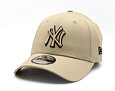 Kappe New Era - MLB Team Outline 9FORTY - NY Yankees - Stone / Black