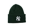 Mütze New Era - MLB Wide Cuff Beanie - NY Yankees - Dark Green
