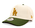 Kappe New Era - MLB WS Patch 9FORTY A-Frame - LA Dodgers - Cream / Rifle Green