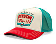 Kappe Stetson - Stetson Diner Trucker - Cream / Red / Teal