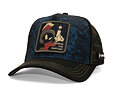 Kappe Capslab - Looney Tunes Trucker - Marvin the Martian Print - Navy / Black