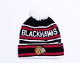 Mütze '47 Brand NHL Chicago Blackhawks Rockhill Cuff Knit Black