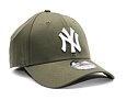 Kappe New Era - MLB Essential 39THIRTY - NY Yankees - New Olive / White