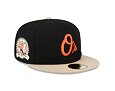 Kappe New Era 59FIFTY MLB "Varsity Pin & Sidepatch" Baltimore Orioles Cooperstown