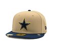Kappe New Era - 59FIFTY NFL Visor Clip - Dallas Cowboys - Stone