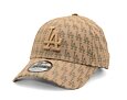 Kappe New Era - 9FORTY Team Monogram - LA Dodgers - Camel