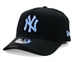 Kappe New Era - MLB Essential 9FORTY A-Frame - NY Yankees - Black / Pastel Blue
