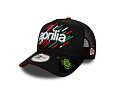 Kappe New Era - PIAGGIO Print 9FORTY Trucker - Black