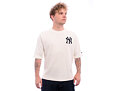 T-Shirt New Era - MLB Waffle Tee - NY Yankees - Off White